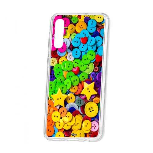 Чехол Samsung Galaxy A50 2019 Kruche Print Пуговки