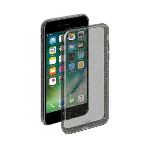 Чехол Chic Case для Apple iPhone SE(2020)/7/8 Black Deppa