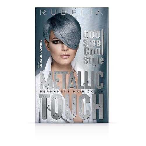 Rubella Краска для волос тон Metallic Graphite (Графит), 100 мл