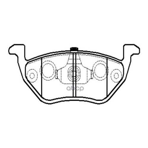 Колодки Тормозные Ctr CKF61