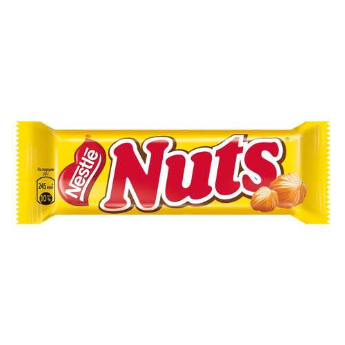 Конфета Nestle nuts с орехами 50 г 30 штук