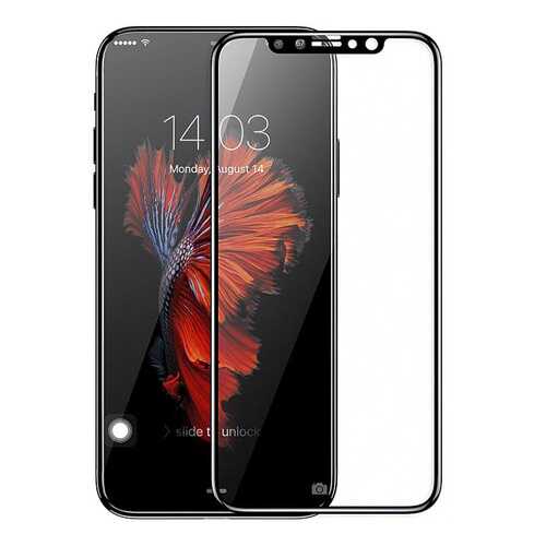 Защитное стекло Baseus для Apple iPhone X Black