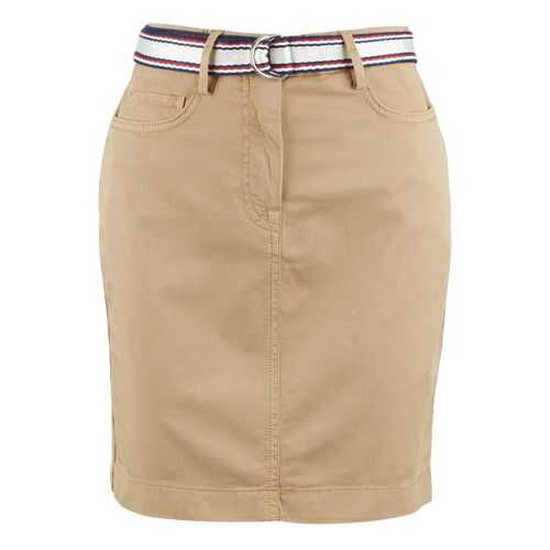 Юбка женская Tommy Hilfiger WW0WW27779 бежевая 38 US