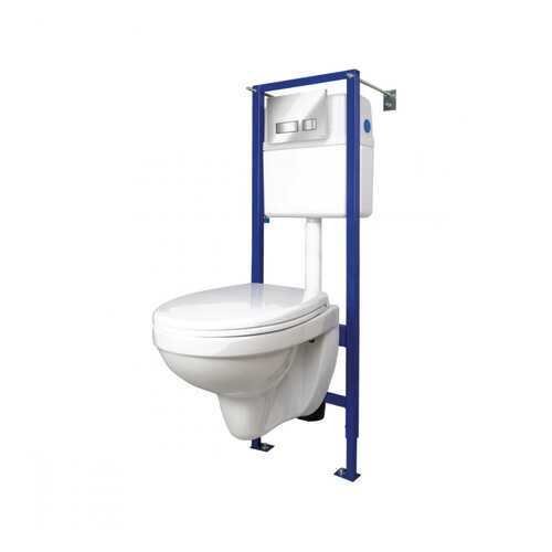 Инсталляция Cersanit DELFI VECTOR Delfi унитаз+сиденье S-SET-DEL/Vec/TPL/Mo-Cm-w