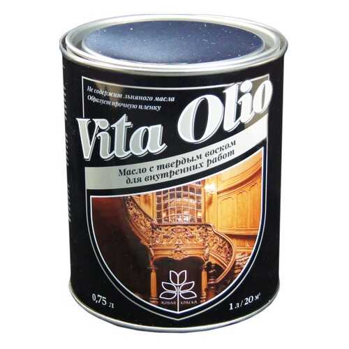 Масло Интерьерное Vita Olio Бесцветное 0,75 л. с воском