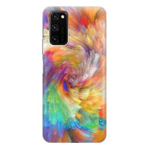 Чехол RE:PA для Honor View 30 Pro с принтом Акварельная красота