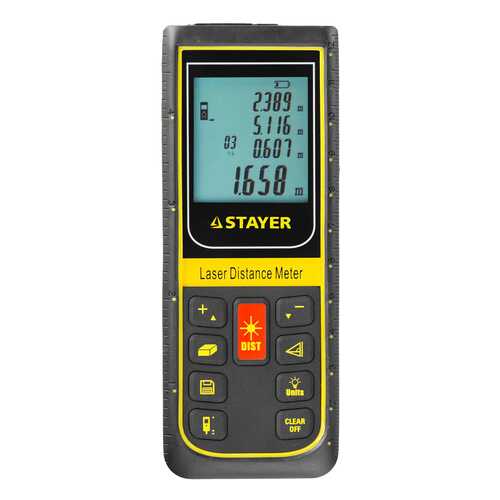 Лазерный дальномер (рулетка) STAYER PROFI SDL-100