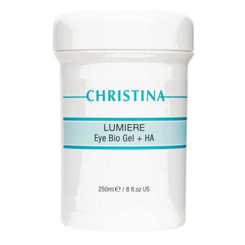 Гель для кожи век и шеи Christina Eye & Neck Bio Gel + HA - Lumiere, 250 мл