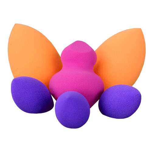 Спонжи для макияжа REAL TECHNIQUES 6 miracle sponges 6 шт