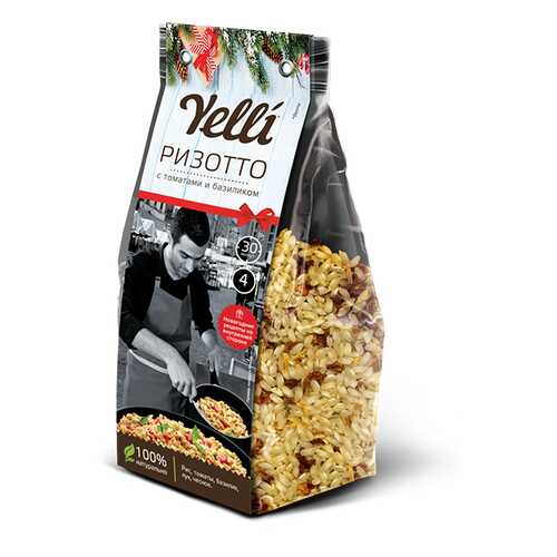 Ризотто Yelli с томатами и базиликом 250г