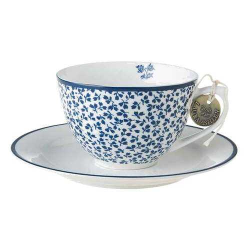 Чашка с блюдцем Laura Ashley Blueprint 260мл Floris