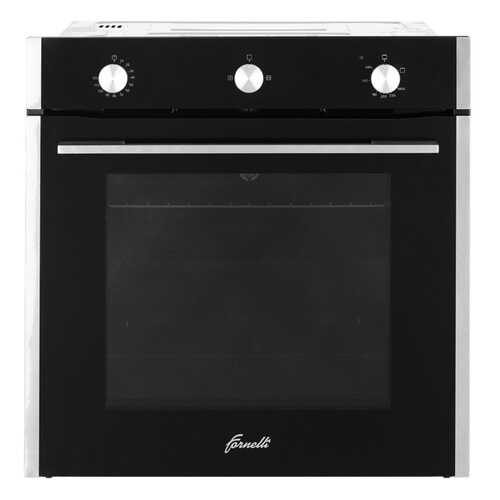Встраиваемый газовый духовой шкаф Fornelli FGA 60 Destro IX/BL Black
