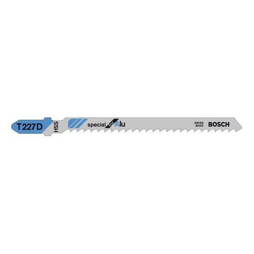 Набор пилок для лобзика Bosch T 227 D, HSS 2608631030