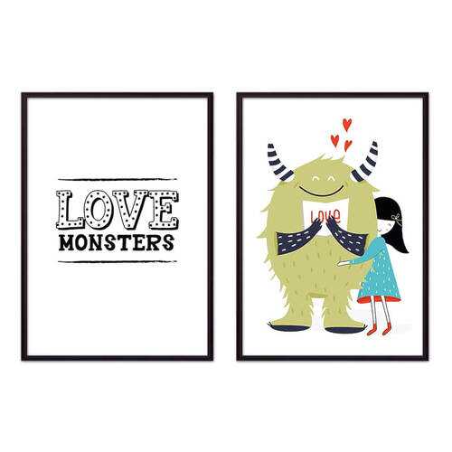 Набор постеров Коллаж Детский №48 40х70 см