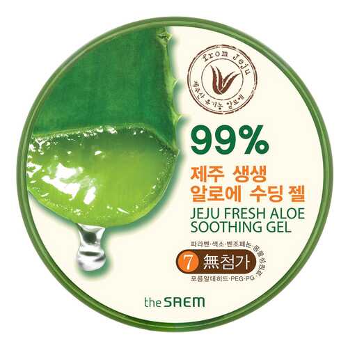 Гель для лица the SAEM Jeju Fresh Aloe Soothing Gel 99% 300 мл