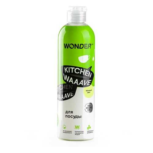 Гель для мытья посуды Wonderlab Kitchen Waaave яблочный цвет 1 л