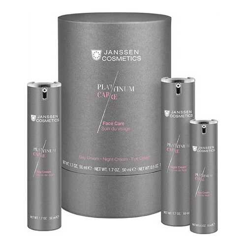 Крем для лица Janssen Platinum Face Care Set 50+50+15 мл