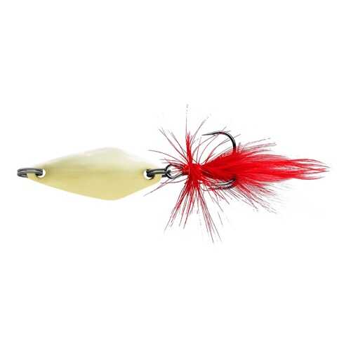 Блесна Sprut Mihiko Spoon 30, 4 г, G + дополнительный одинарный крючок