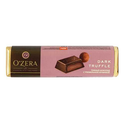 Шоколад темный O'Zera dark truffle с трюфельной начинкой 47 г