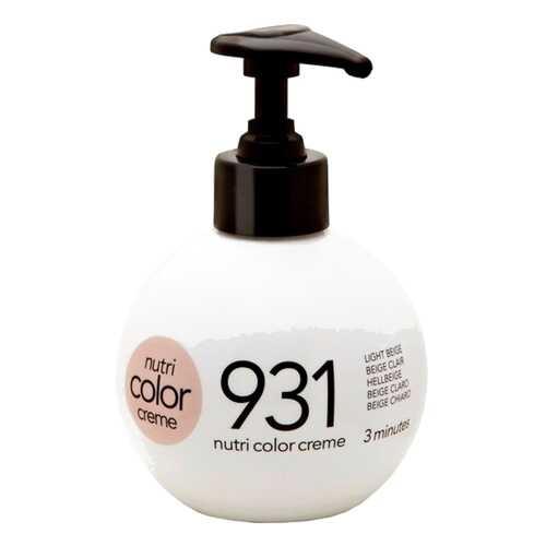Краска для волос Revlon Professional Nutri Color Creme 931 Светло-бежевый 270 мл