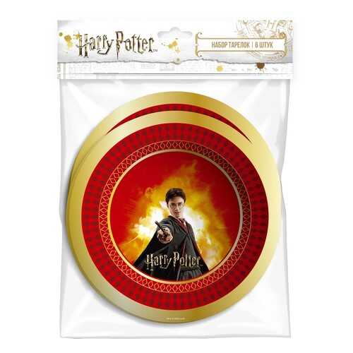 Набор бумажных тарелок ND Play Harry Potter 180 мм 6 штук