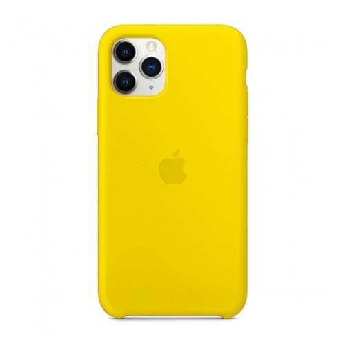 Чехол Silicone Case Lux для iPhone 11Pro Yellow