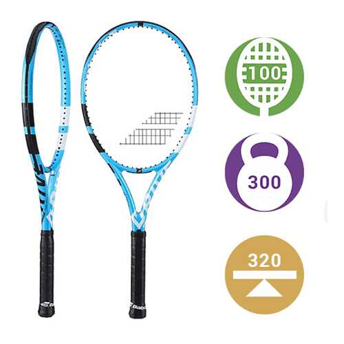 Ракетка для большого тенниса Babolat Pure Drive Plus 2018 синяя