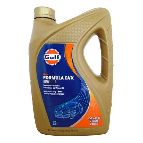 Моторное масло Gulf Formula GVX 5W-30 4л