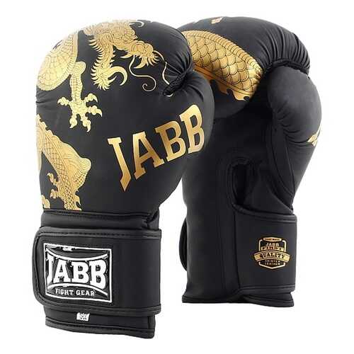 Перчатки боксерские Jabb. JE-4070/Asia Gold Dragon, черный, 12 унций