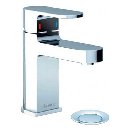 Смеситель для умывальника Ravak Chrome CR 011.00 с донным клапаном, X070053