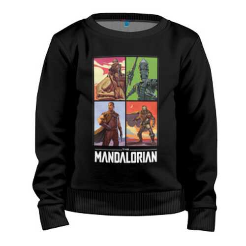 Детский свитшот ВсеМайки The Mandalorian хлопок, размер 98