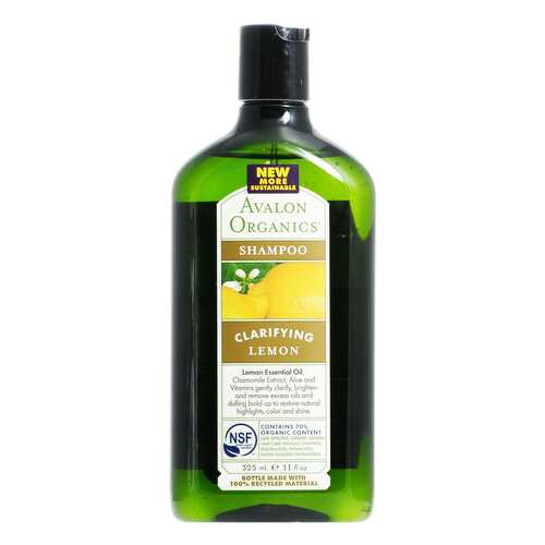Шампунь Avalon Organics Lemon Clarifying Shampoo, 325 мл