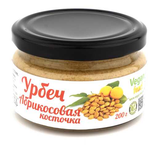 Урбеч Vegan-food из ядер абрикосовых косточек 200 г
