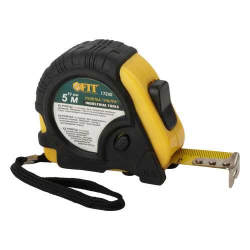 Рулетка Ультра 5 м x 19 мм FIT 17245