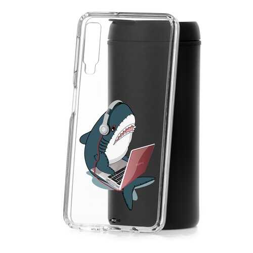 Чехол Samsung Galaxy A7 (2018) A750 Kruche Print Акула