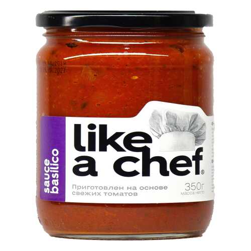 Томатный соус Basilico Like a chef 350 г