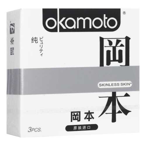 Презервативы Okamoto Skinless Skin Purity 3 шт.