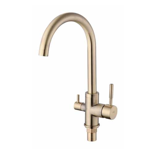 5134 VIKO кухня боковой под фильтр (латунь) Ф35 с гайкой Bronze