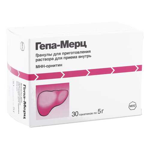 Гепа-Мерц гранулы 3 г 30 шт.
