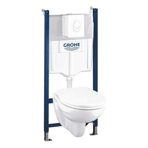 Инсталляция для унитаза GROHE Rapid SL Solido 39117000 набор 5-в-1