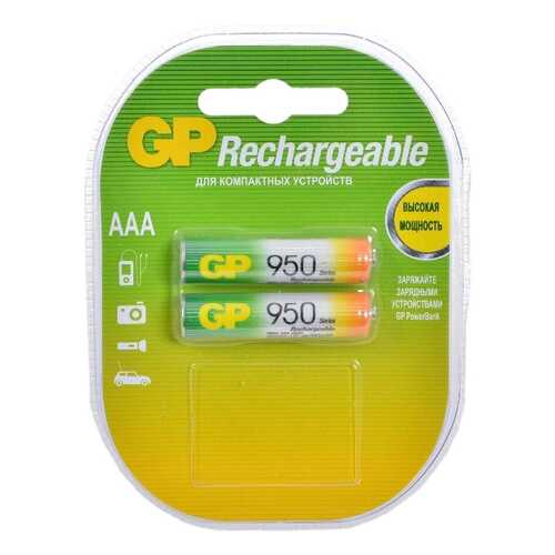 Аккумуляторная батарея GP Batteries 95АААНС 2 шт