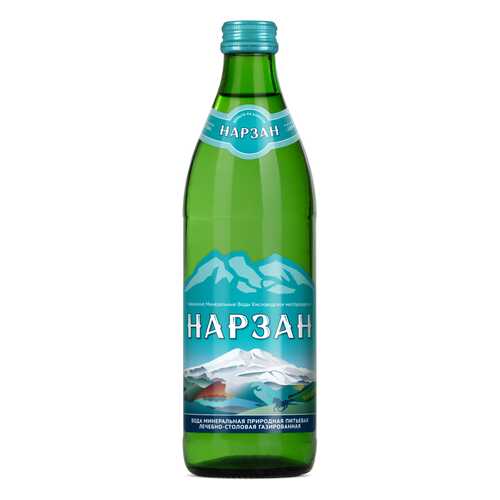 Минеральная вода Нарзан 0,45 л стекло 100029 (20 шт.)