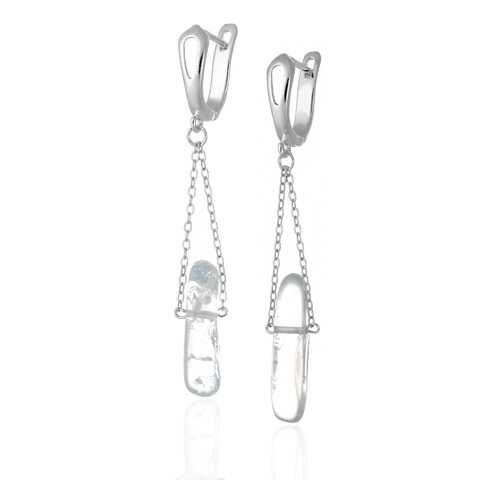 Серьги Lattrice, вставка горный хрусталь, артикул 54655571