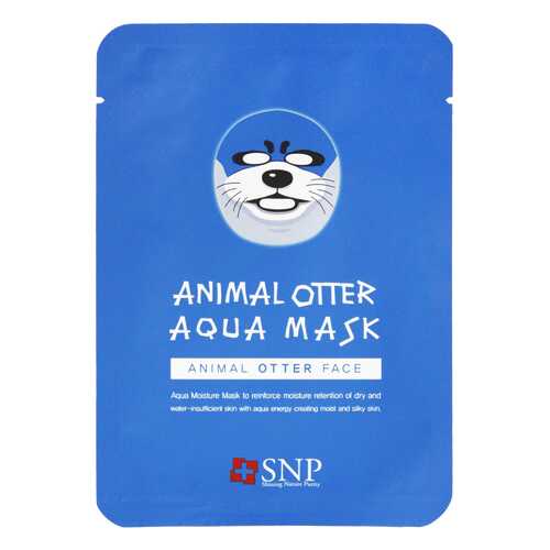 Маска для лица SNP Animal Otter Aqua Mask 25 мл