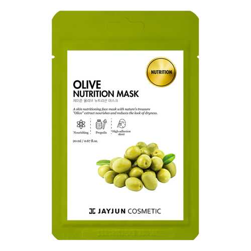 Маска для лица JayJun Olive Nutrition Mask 20 мл
