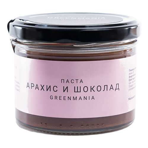 Паста GreenMania арахис и шоколад 200 г