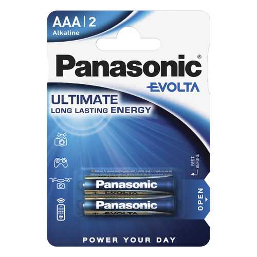 Батарейка Panasonic Evolta 2 шт