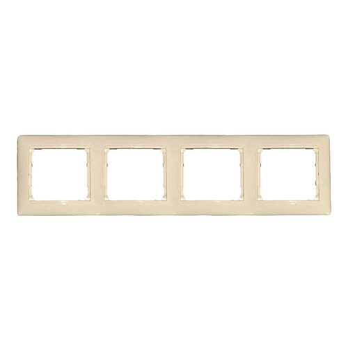 Legrand Рамка Legrand Valena 4 поста бежевый 774354