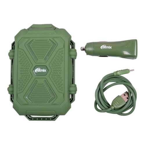 Внешний аккумулятор Ritmix RM-3499DC 10000 мА/ч Green