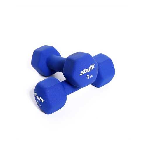 Гантель неопреновая StarFit DB-201 3 кг